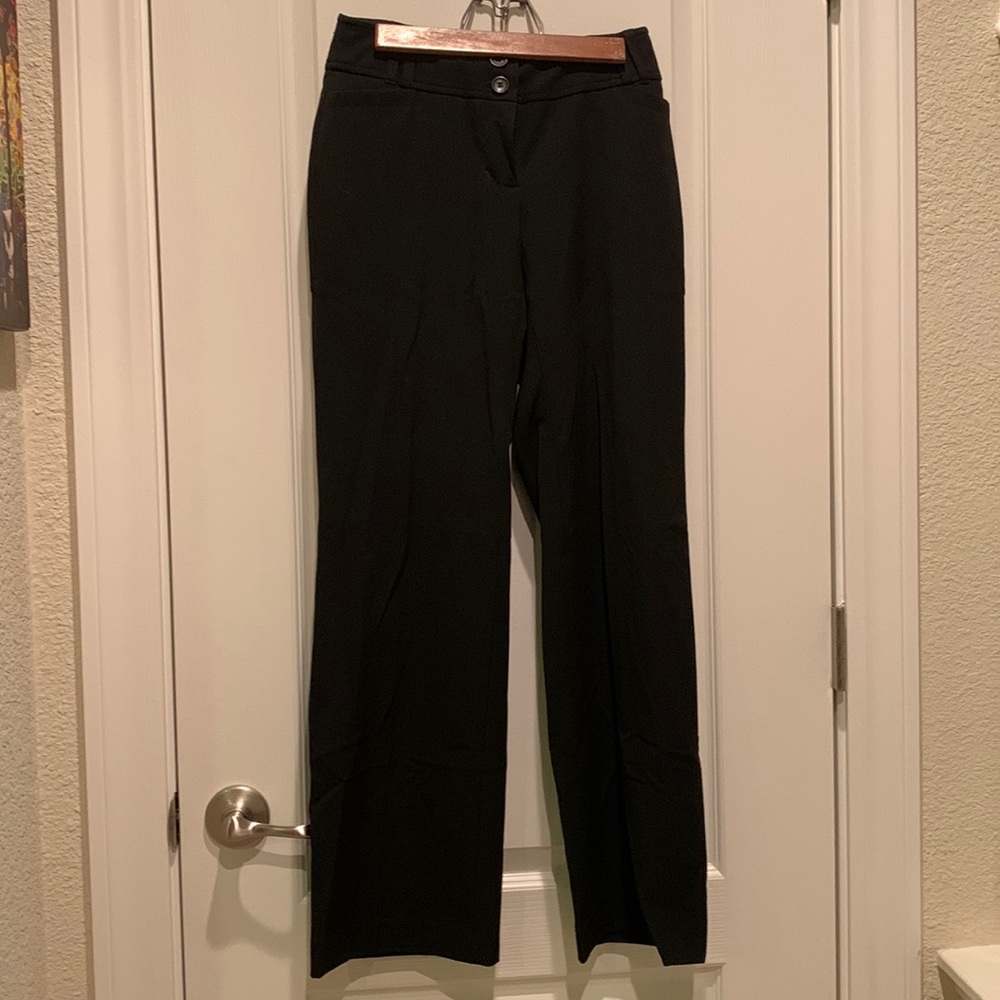 Ann Taylor Loft Petite Dress Pants - Black - 00P